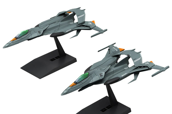 Be Forever Yamato REBEL 319
Mecha Collection DX Prototype Space Combat Attack Aircraft
Cosmo Python Set of 2 Model Kits