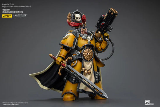Joytoy The Horus Heresy Imperial Fists Legion Praetor with Power Sword