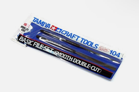 TAMIYA Basic File Set - (Smooth Double-Cut)