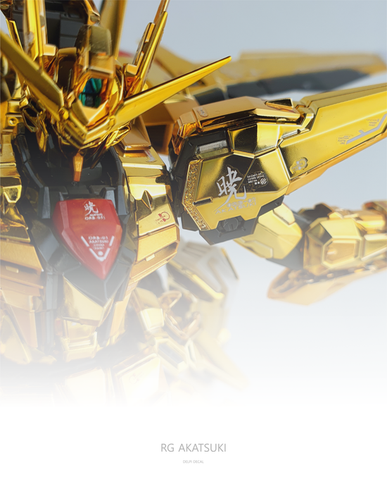 RG Akatsuki (Water Decal)