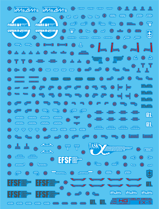 HG EX-S (Water Decal)