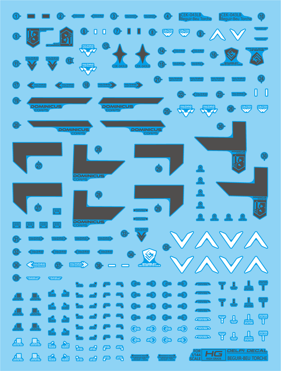 HG Beguir Beu Torche (Water Decal)