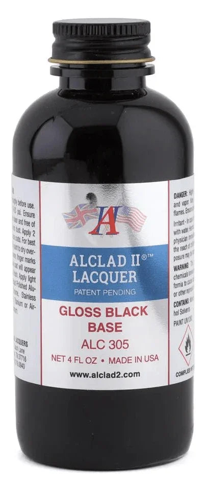 Alclad Il 4oz. Bottle Gloss Black
Base ALC-305