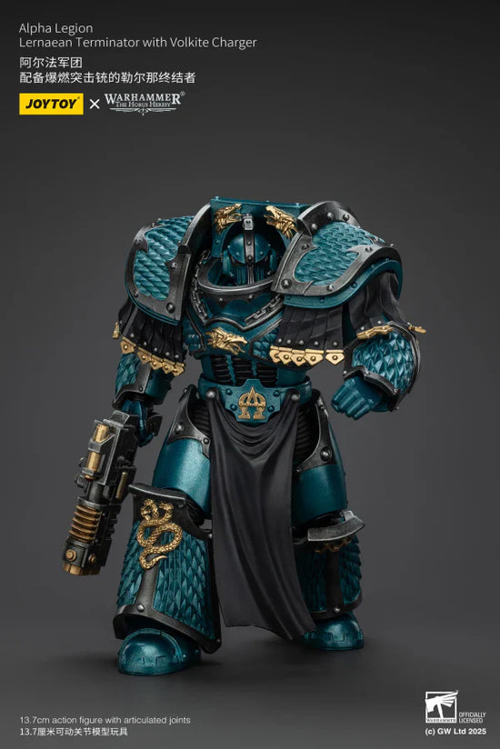 Joytoy The Horus Heresy Alpha Legion Lernaean Terminator with Volkite Charger