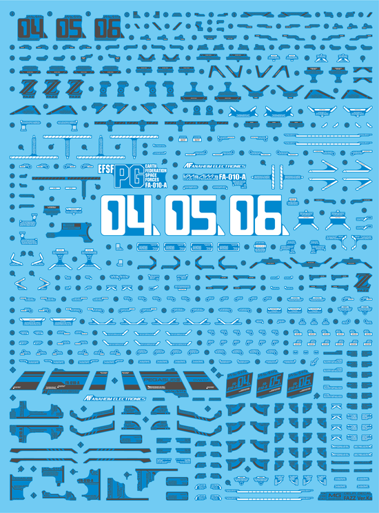 MG FAZZ Ver.Ka (Gray) (Water Decal)