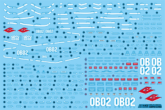 MG Kampfer Schwer (Water Decal)