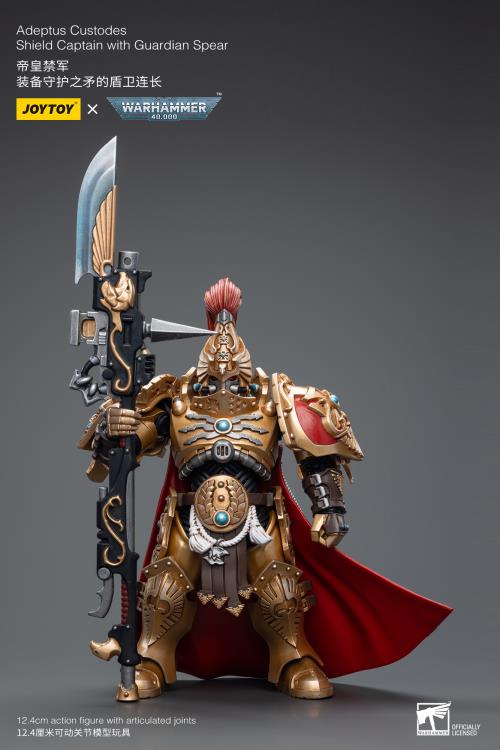 JoyToy WH40K Adeptus Custodes Shield Captain with Guardian Spear