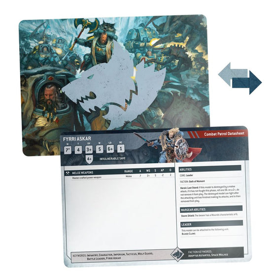 Warhammer 40,000 Datasheet Cards: Space Wolves
