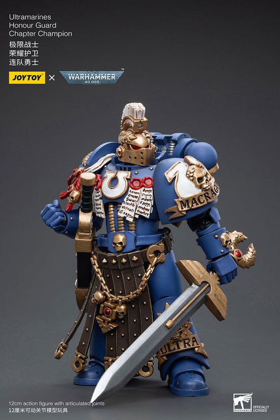 Joytoy WH40K Ultramarines Honour Guard Chapter Champion