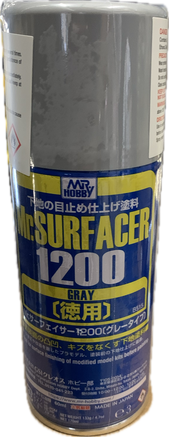 Mr. Surfacer 1200 Gray Spray