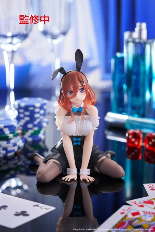 The Quintessential Quintuplets 3 Miku Nakano (Bunny Ver.) Desktop Cute Figure
