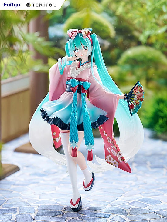 Tenitol Vocaloid Hatsune Miku Neo Tokyo Series Kimono Figure