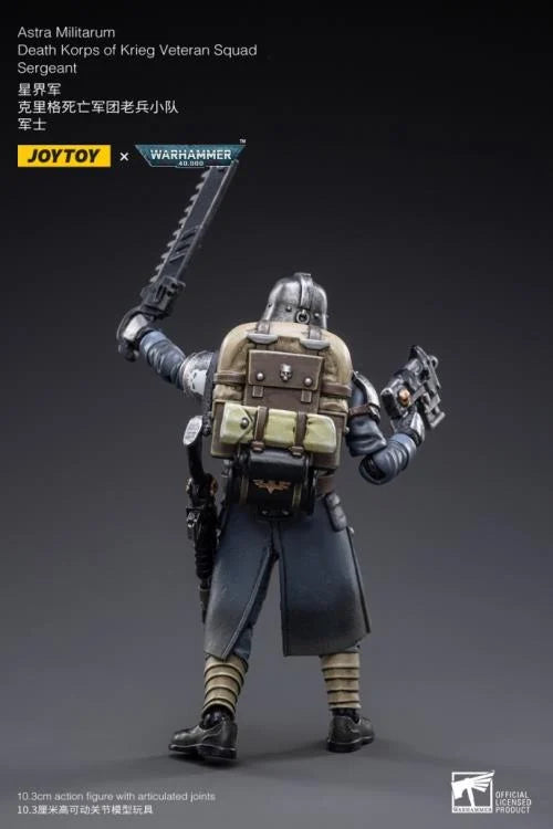 JoyToy WH40K Astra Militarum Death Korps of Krieg Veteran Squad Sergeant