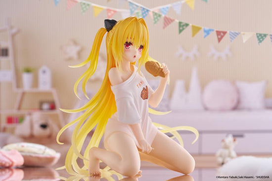 To Love-Ru Darkness Desktop Cute Figure - Golden Darkness (Roomwear Ver.)