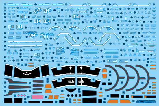 HG Doven Wolf Unicorn Ver. (Water Decal)
