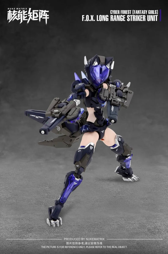 Cyber Forest Fantasy Girls F.O.X. Long Range Striker Unit Model Kit