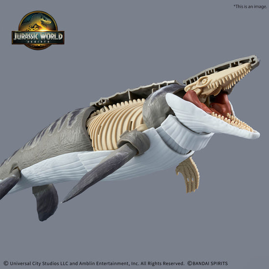Jurassic World Rebirth Plannosaurus Mosasaurus Model Kit