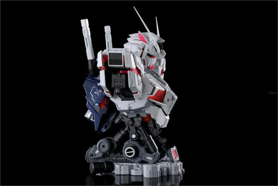 KNL HOBBY Gundam 1/35 RX-0 Unicorn Bust NT-D System full psycho-frame prototype M-S LED Lighting RED
