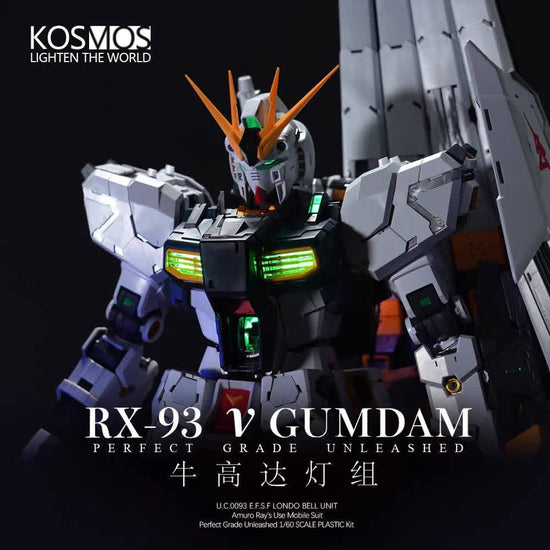 KOSMOS LED System for PGU 1/60 scale Nu Gundam (Pre-Order)
