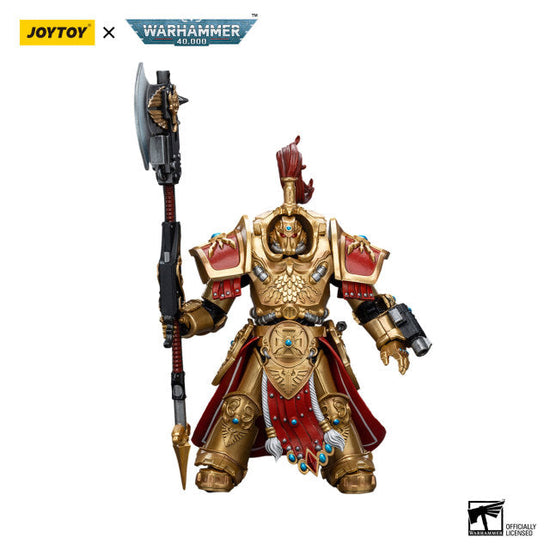 JoyToy Adeptus Custodes Allarus custodian with Castellan Axe