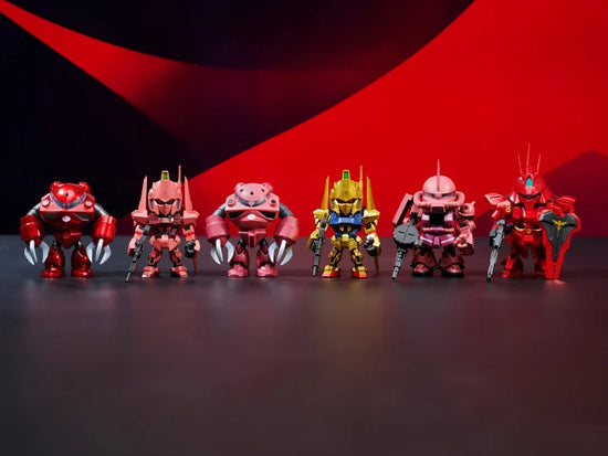 Mobile Suit Gundam QMSV Mini Char&