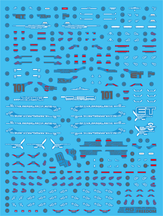 RG Freedom (Water Decal)