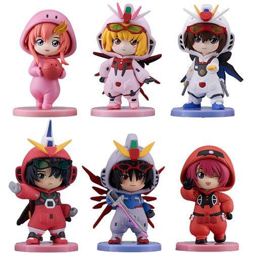BN Figure Q Mobile Suit Gundam Seed Destiny Pajamars Series INDIVIDUAL Random Figure
