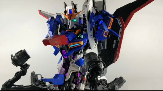 1/35 ZETA Z Head Bust + basic hangar + LED unit Mobile Suit