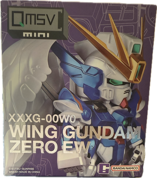 Gundam Wing: Endless Waltz QMSV Mini XXXG-00W0 Wing Gundam Zero EW INDIVIDUAL Random Figure