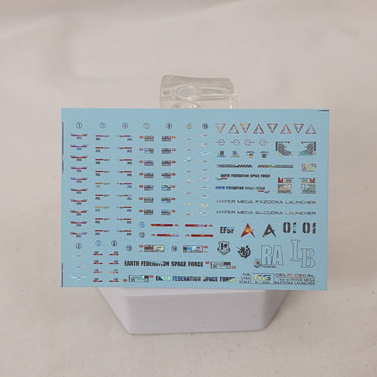 RG Hyper Mega Bazooka Launcher (Water Decal) (Multiple Options)