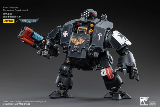 JoyToy WH40K Black Templars Redemptor Dreadnought