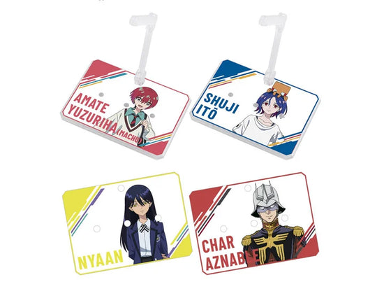 Action Base 7 Clear with Gundam GQuuuuuuX Sticker Set Stand (1/144)