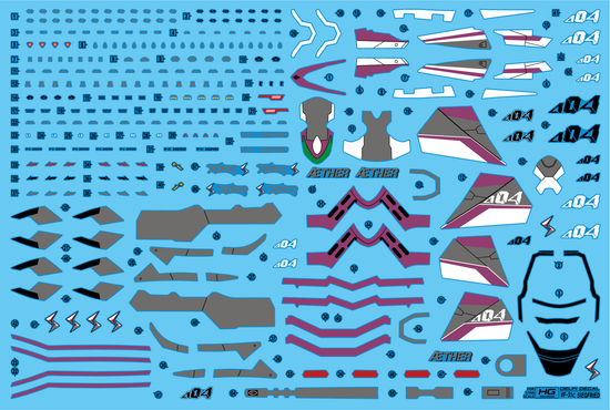 HG VF-31C Siegfried (Water Decal)