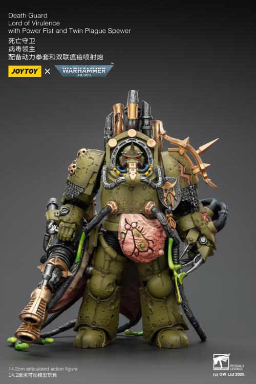 JoyToy WH40K Death Guard Lord of Virulence