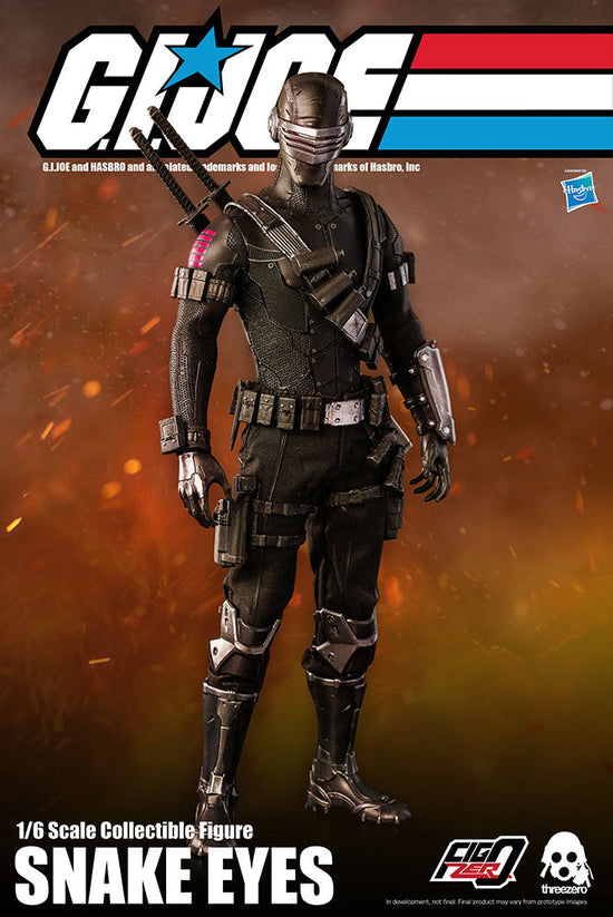 ThreeZero G.I. Joe Snake Eyes 1/6 Figure