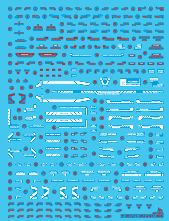 MG Heavyarms IGEL Unit (Water Decal)