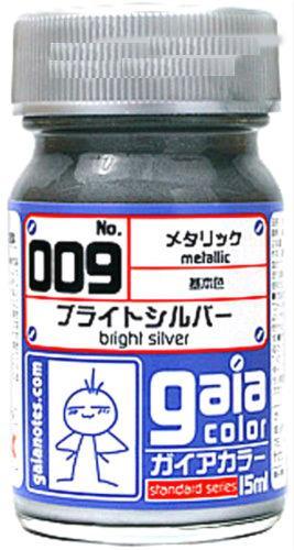 Gaia Metallic Color 009 Bright Silver