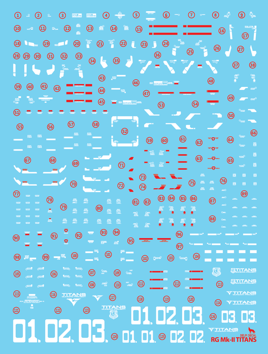 RG Mk-II Titans (Water Decal)