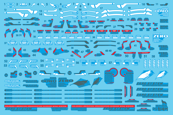 PG Wing Zero Custom (Water Decal)