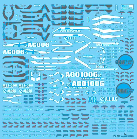 PG Zeta (Water Decal)