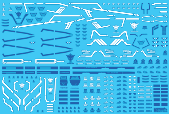 MG OO Seven Sword/G (Water Decal)