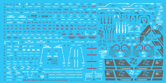 MG ZZ Ver.Ka (Water Decal)