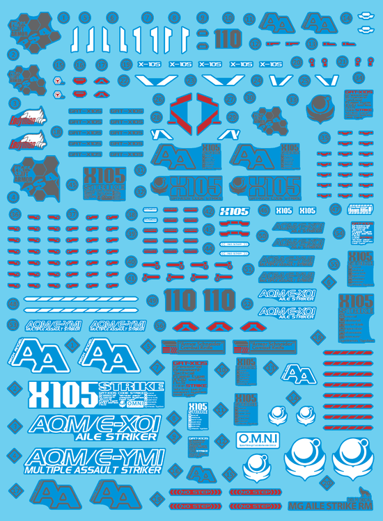 MG Aile Strike Ver. RM (Holo) (Water Decal)