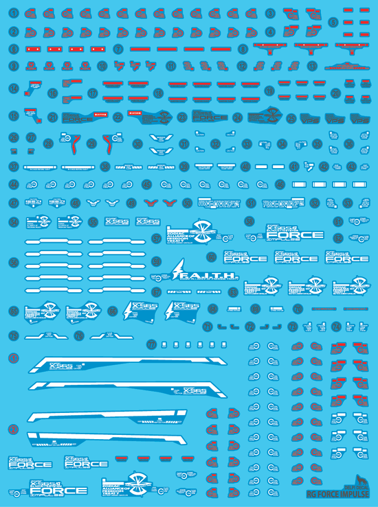 RG Force Impulse (Water Decal)