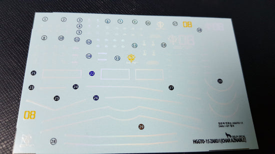 HGGTO 15 Zaku 1 [Char Aznable&