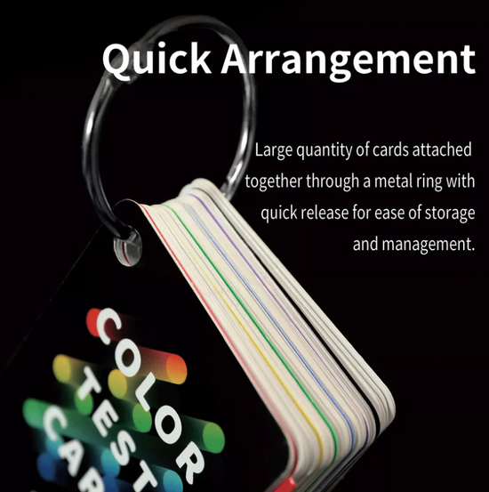 DSPIAE CC-01 Model Paint Color Test Card