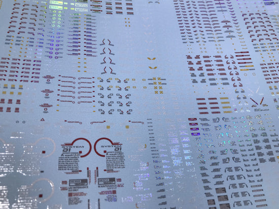 CAUTION 3-Kinds Collection (Water Decal)