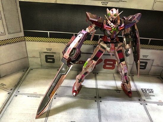 RG Exia (Water Decal) (Trans-Am Light Color)