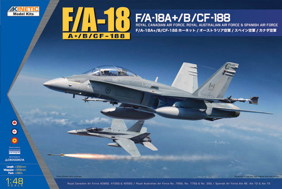 Kinetic F/A-18A+/B/CF-188 1:48