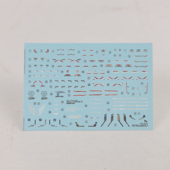RG Tallgeese 3 (Holo) (Water Decal)